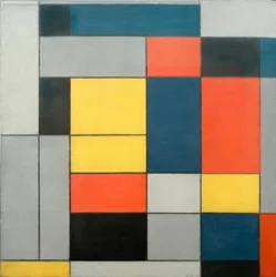 Composición n.º VI; Composición n.º II; Composición con negro